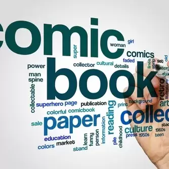 comic book word graphic